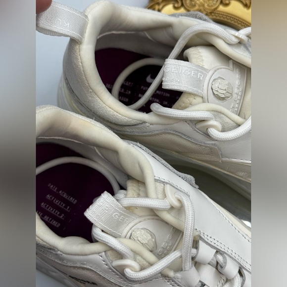 🆕 KURT GEIGER LONDON 🧿 NWOB Kensington Pump Platform Sneaker -All White, Sz 41 - Picture 11 of 15